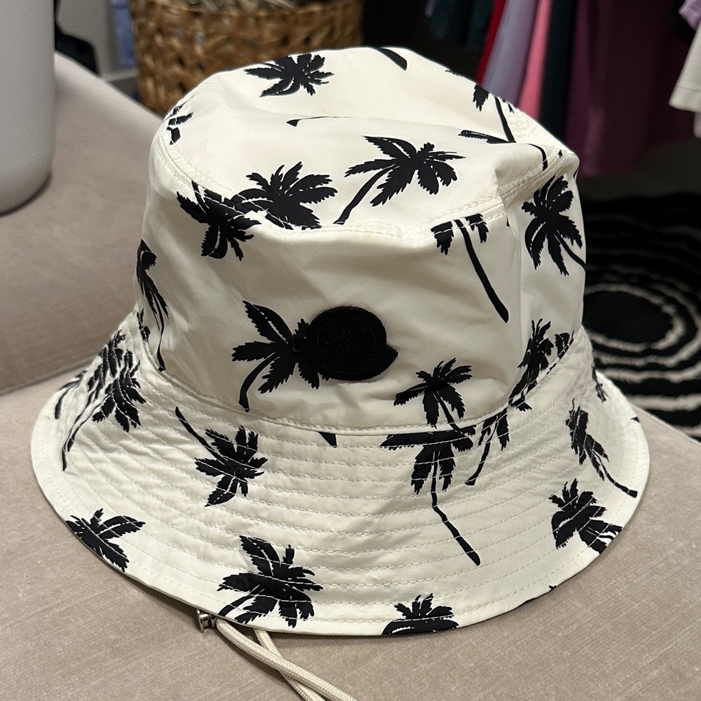 Moncler Palm Tree Bucket Hat